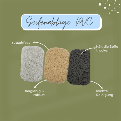 Seifenablagen – Rutschfeste PVC Pads für Seifen
