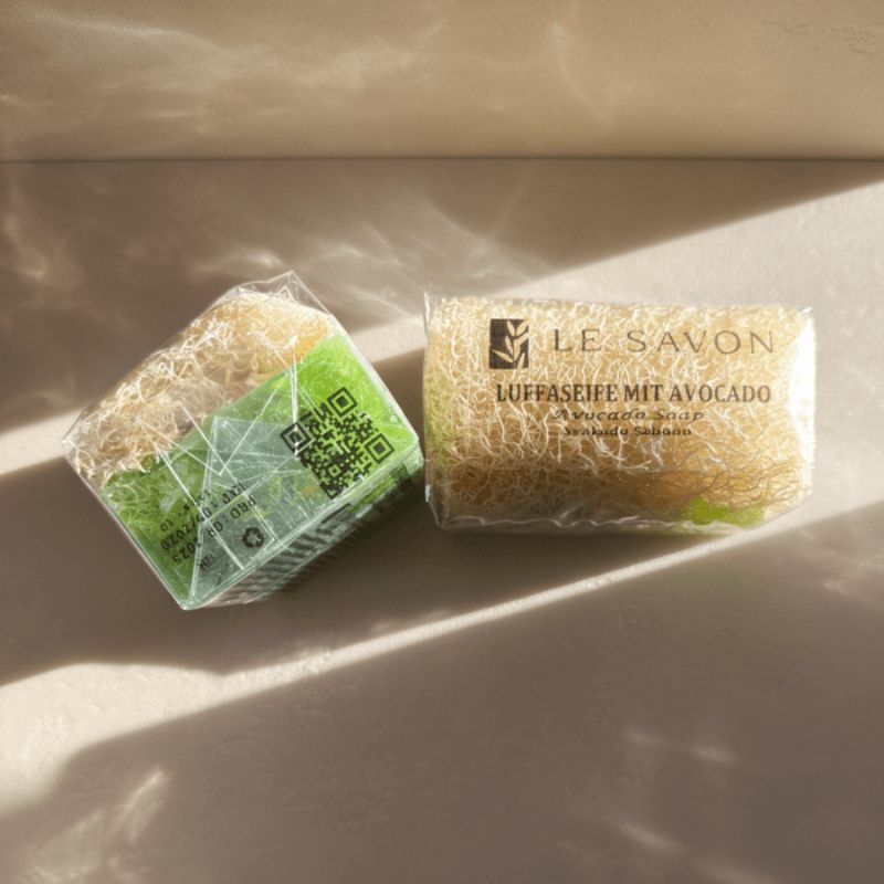 Luffa Seife Avocado – Sanftes Peeling & intensive Pflege für trockene Haut