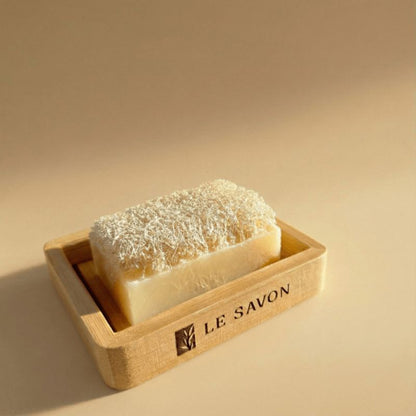 Lesavon Bambus Seifenablage – Nachhaltige Seifenschale mit Abtropffunktion