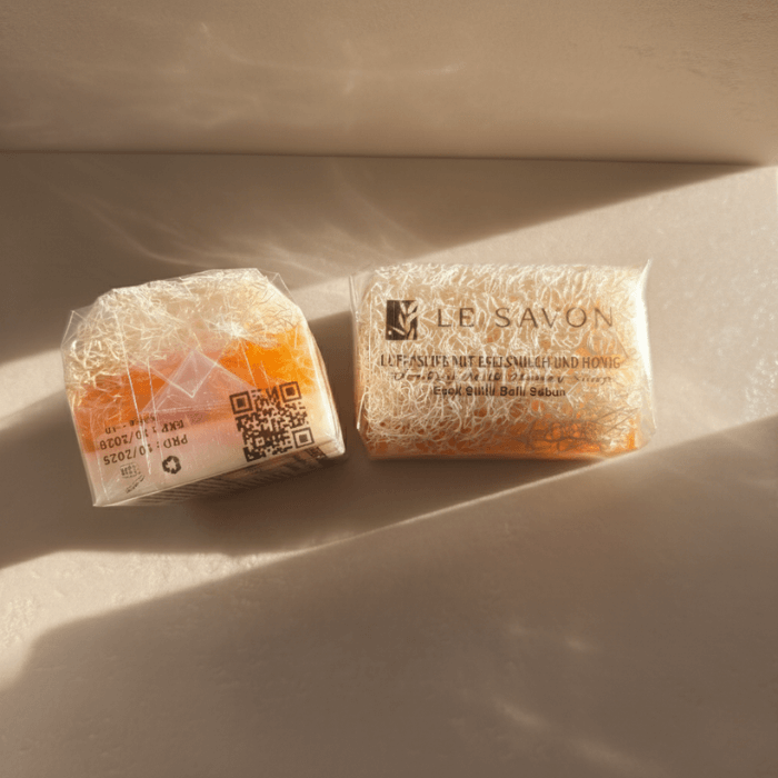 Eselsmilch Honig Luffa Seife – Regenerierende Pflege & sanftes Peeling