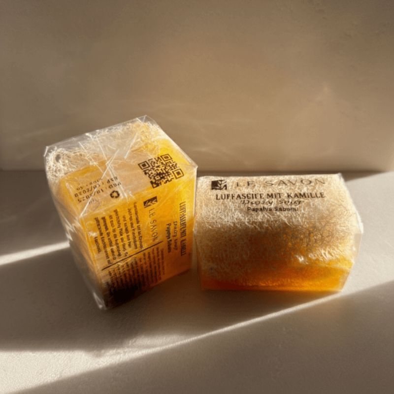 Luffa Seife Kamille – Beruhigend & Pflege für sensible Haut