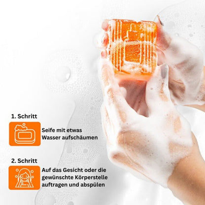 Kojisäure Reinigungsseife – Klärender Riegel für ebenmäßigen Teint