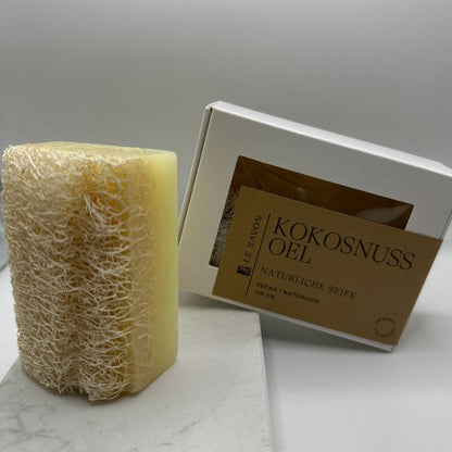 Kokosnussöl Luffa Seife – Sanfte Pflege mit tropischem Flair