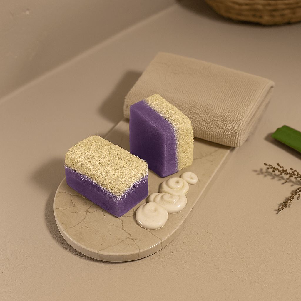Kollagen Luffa Seife – Glättende Reinigung & Tiefenpflege