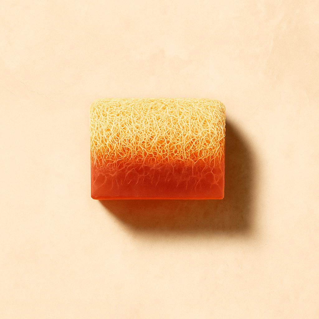 Rosenwasser Luffa Seife – Zarte Reinigung mit floralem Duft (Kopie)