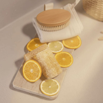 Luffa Seife Vitamin C – Belebende Reinigung & Glow-Effekt